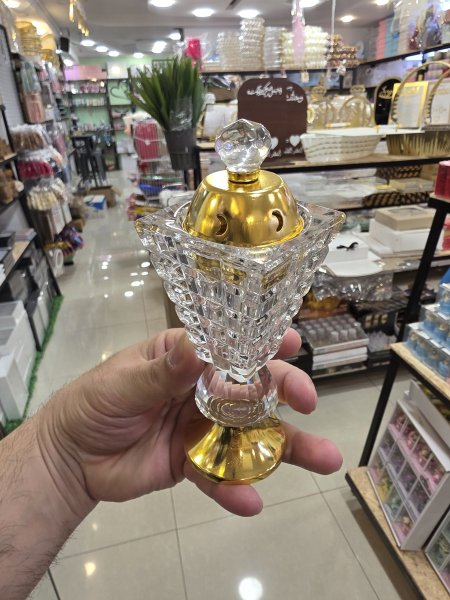 مبخرة كريستال فاخرة
